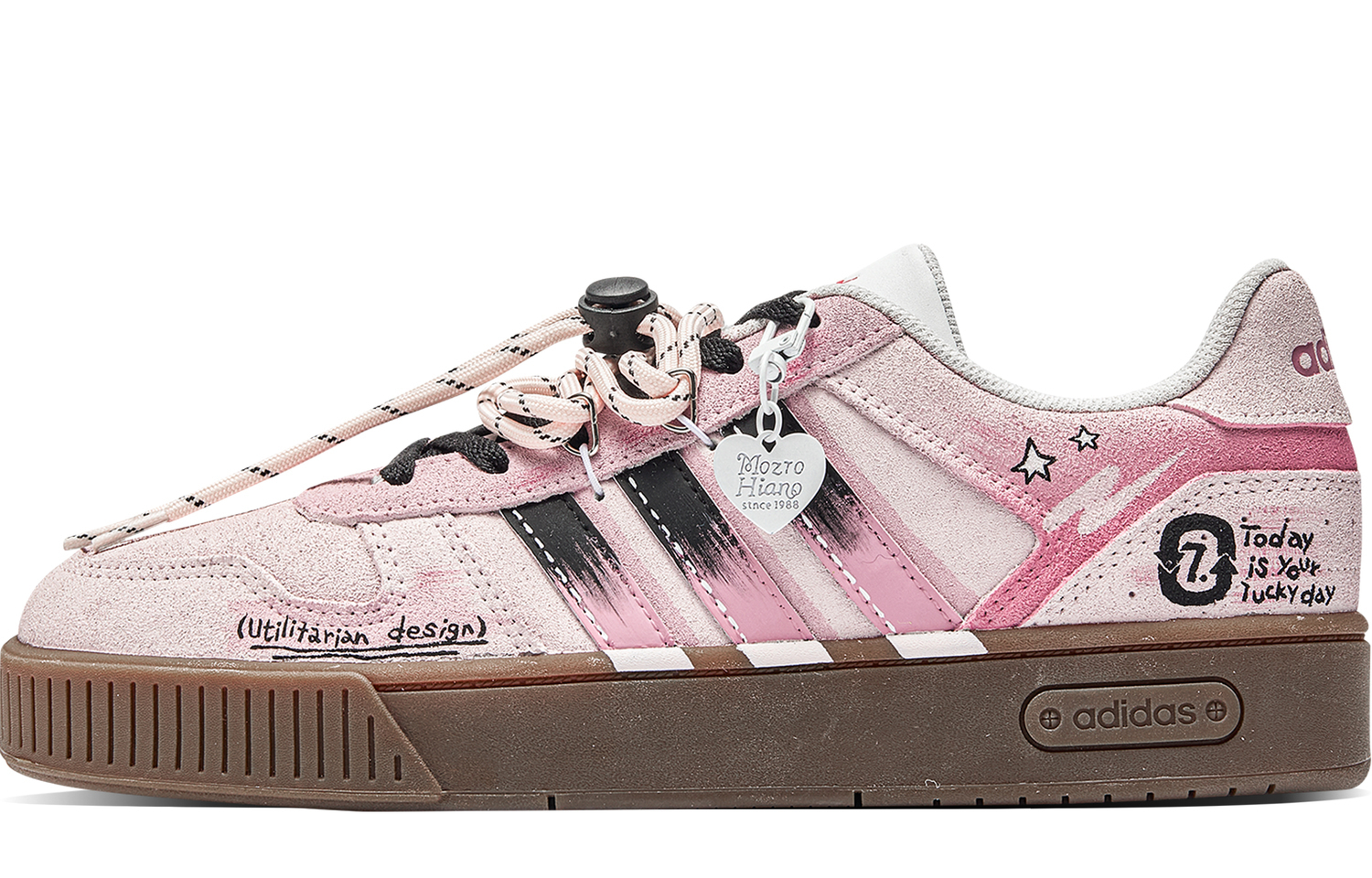 

Adidas Neo Скейтбордные кроссовки D PAD, унисекс, низкие, коричнево-белый