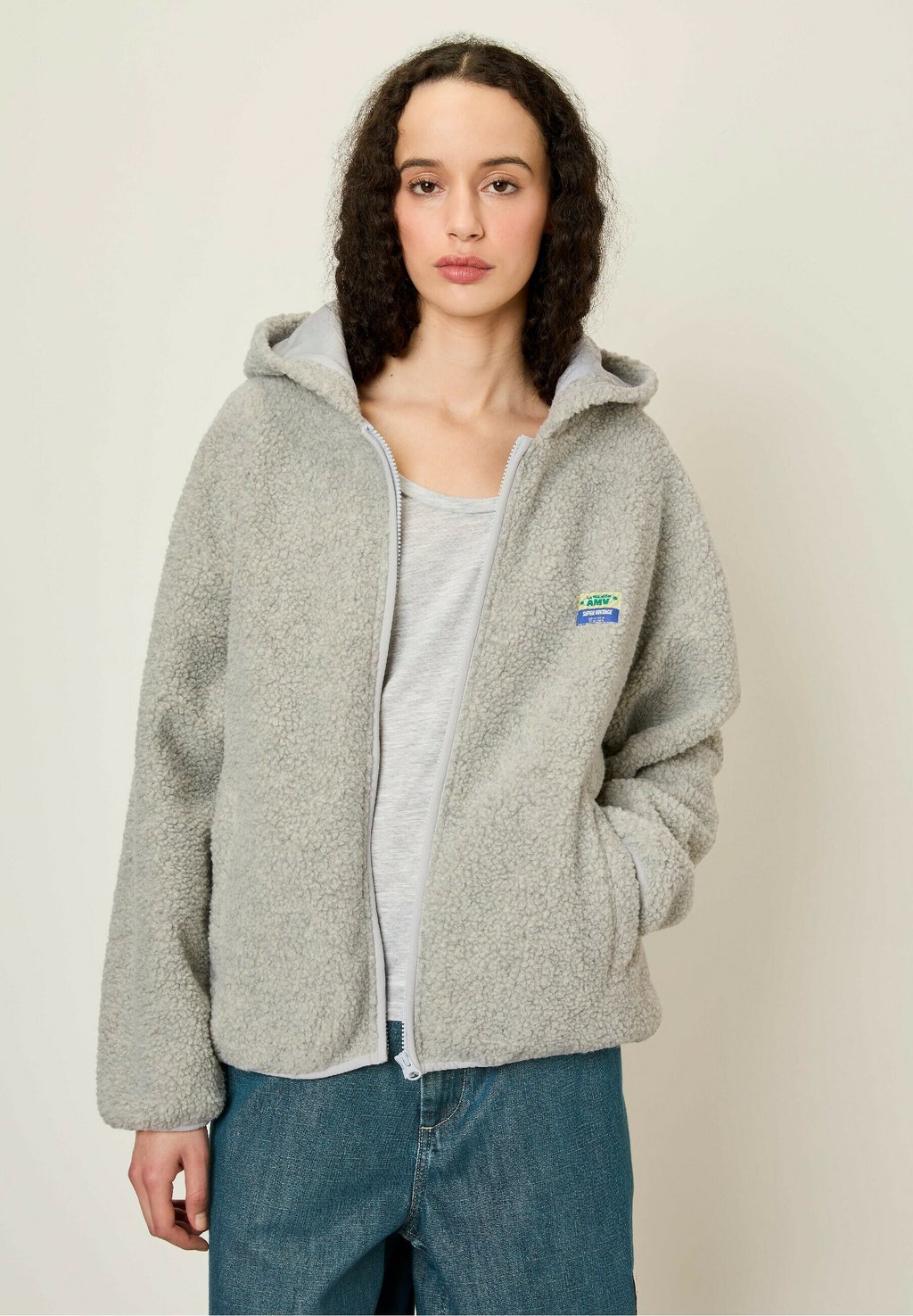 

Флисовая куртка HOKTOWN American Vintage, цвет Polaire Chine