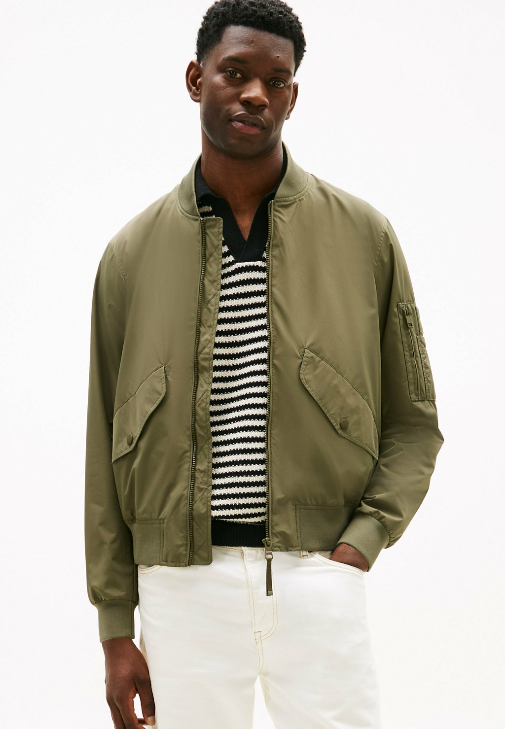 

Куртка-бомбер PACKABLE WATER REPELLENT RELAXED Tommy Hilfiger, зеленый