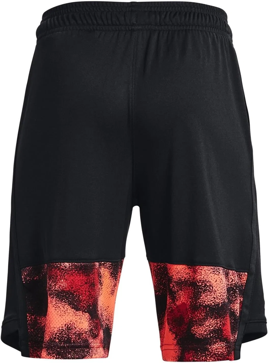Детские шорты Under Armour Stunt 3.0 с принтом, Black/After Burn — фото 2
