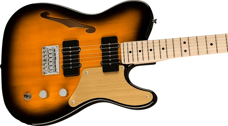 

Электрогитара Squier Paranormal Cabronita Telecaster Thinline Gold Anodized Pickguard 2-Color Sunburst