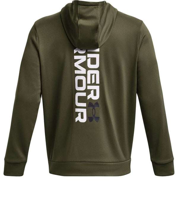 

Кроссовки fleece graphic hoodied 'olive green' Under Armour, зеленый