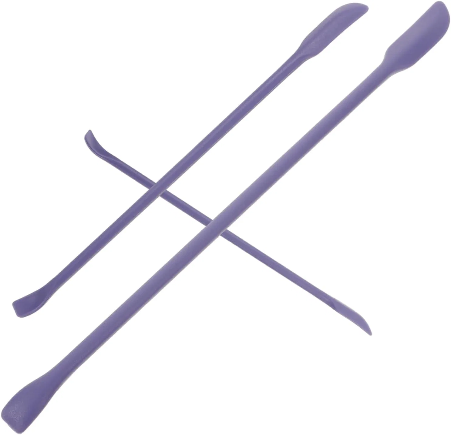 Набор лопаток для косметики Beaupretty, силиконовые, 3 шт, фиолетовый