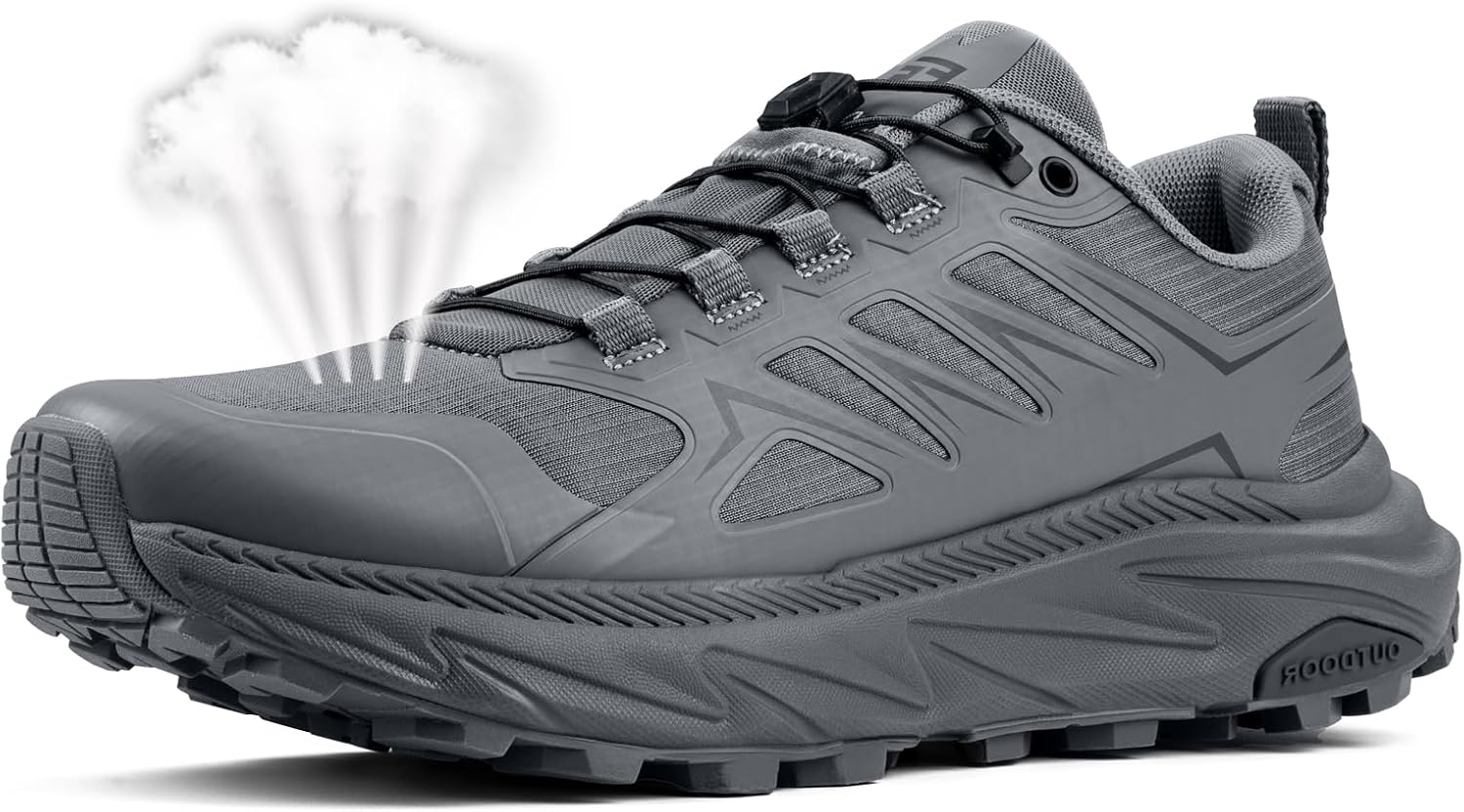 

Мужские кроссовки для трейлраннинга, походов и ходьбы, для кросс-тренинга с поддержкой свода стопы, противоскользящие, легкие Aicall, серый