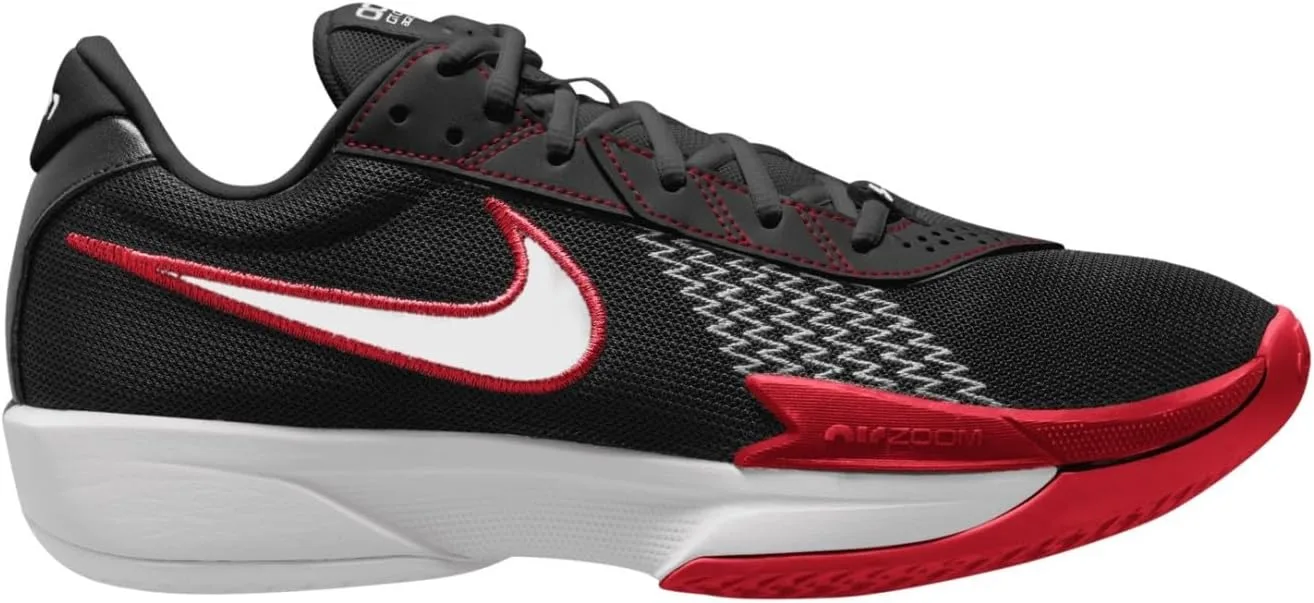 Мужские кроссовки Nike Air Zoom GT Cut Academy на шнуровке, белый/черный/красный/серый