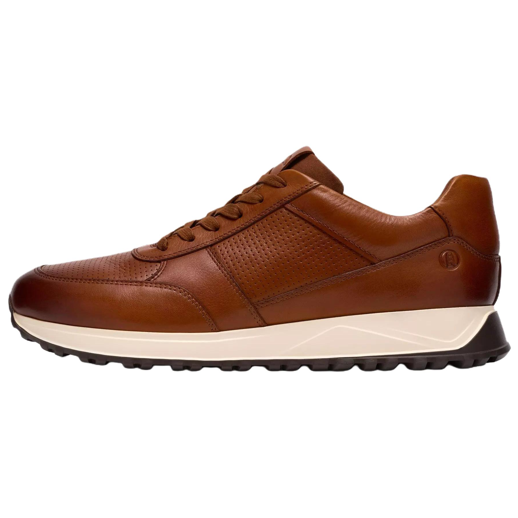 

Clarks Кроссовки мужские Tie Leather Low top Casual Tan
