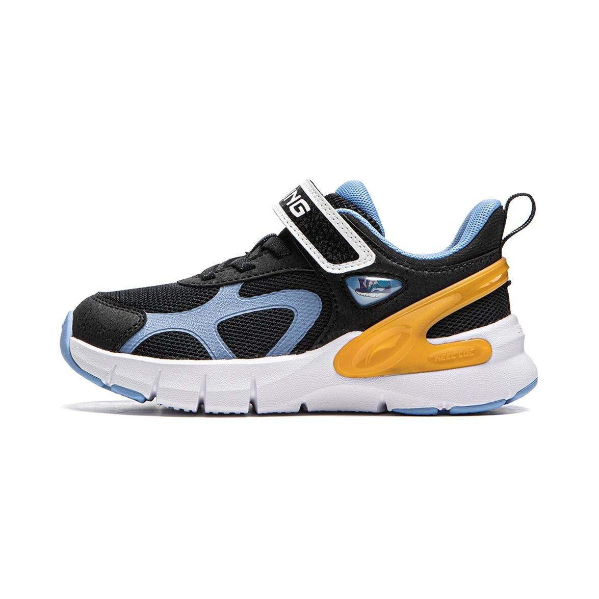 

Кроссовки LINING YOUNG Sports Life Collection Kids Lifestyle Shoes PS Low-top Black/Clear Mountain Blue, черный/синий