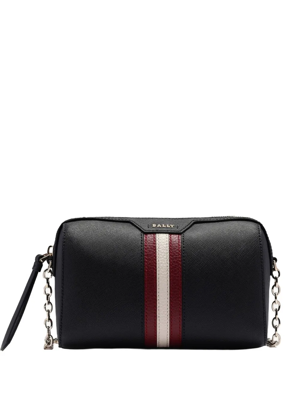 

Сумка на плечо с полосками Bally, черный