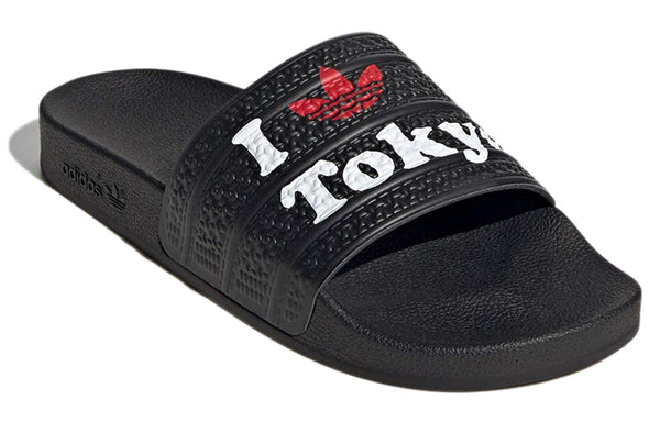 Тапочки originals adilette slides slippers black Adidas, черный — фото 3