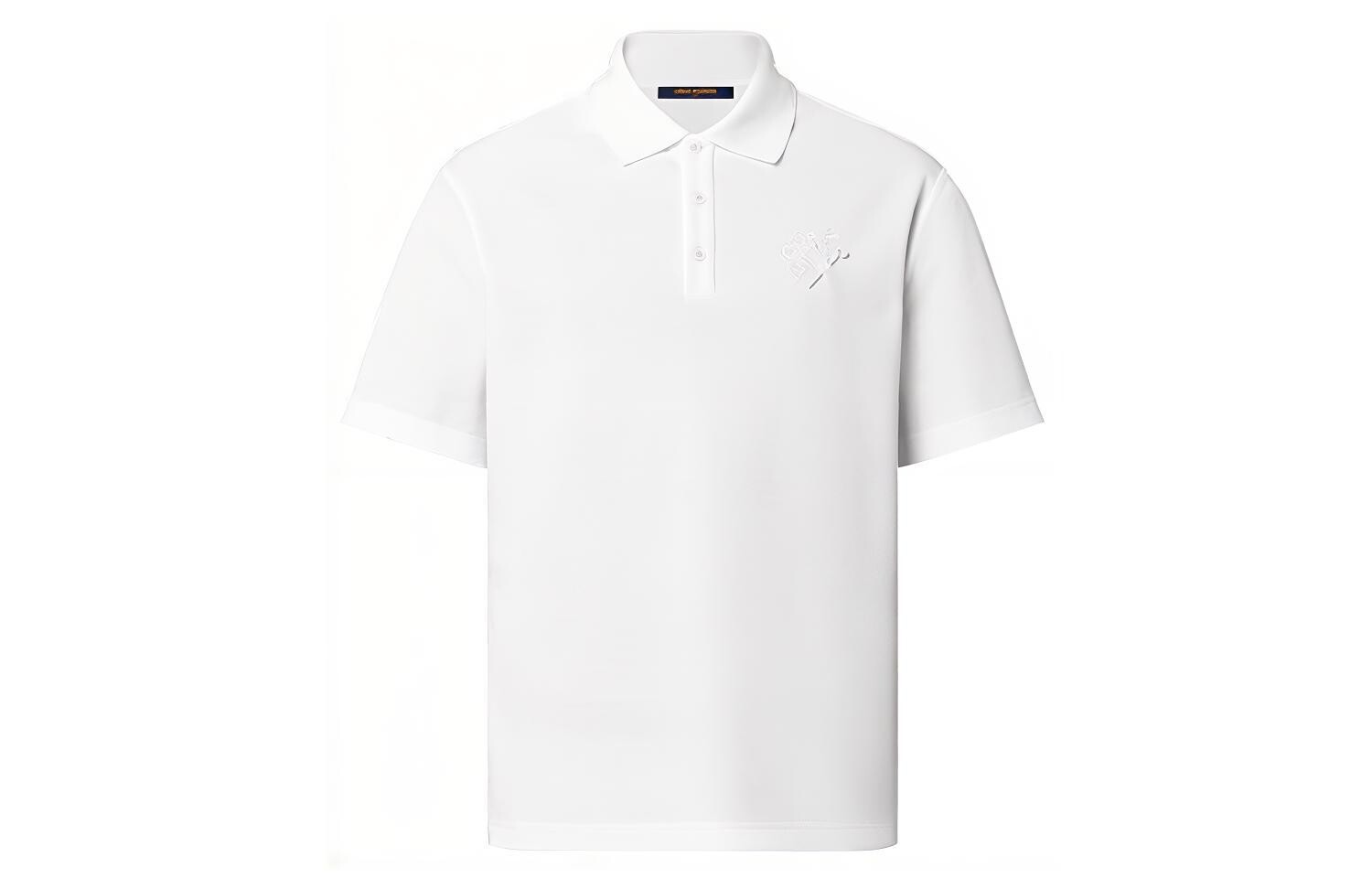 

Новые квартальные продукты LV Polo Shirt Men Louis Vuitton, цвет Come with Original Gift Bag