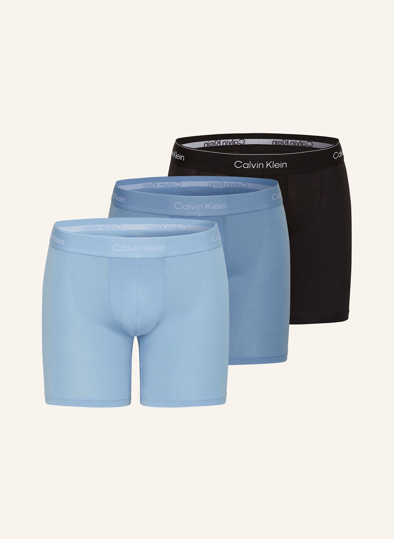 

Упаковка из 3 трусов-боксеров Icon, хлопок, стрейч Calvin Klein, мультиколор