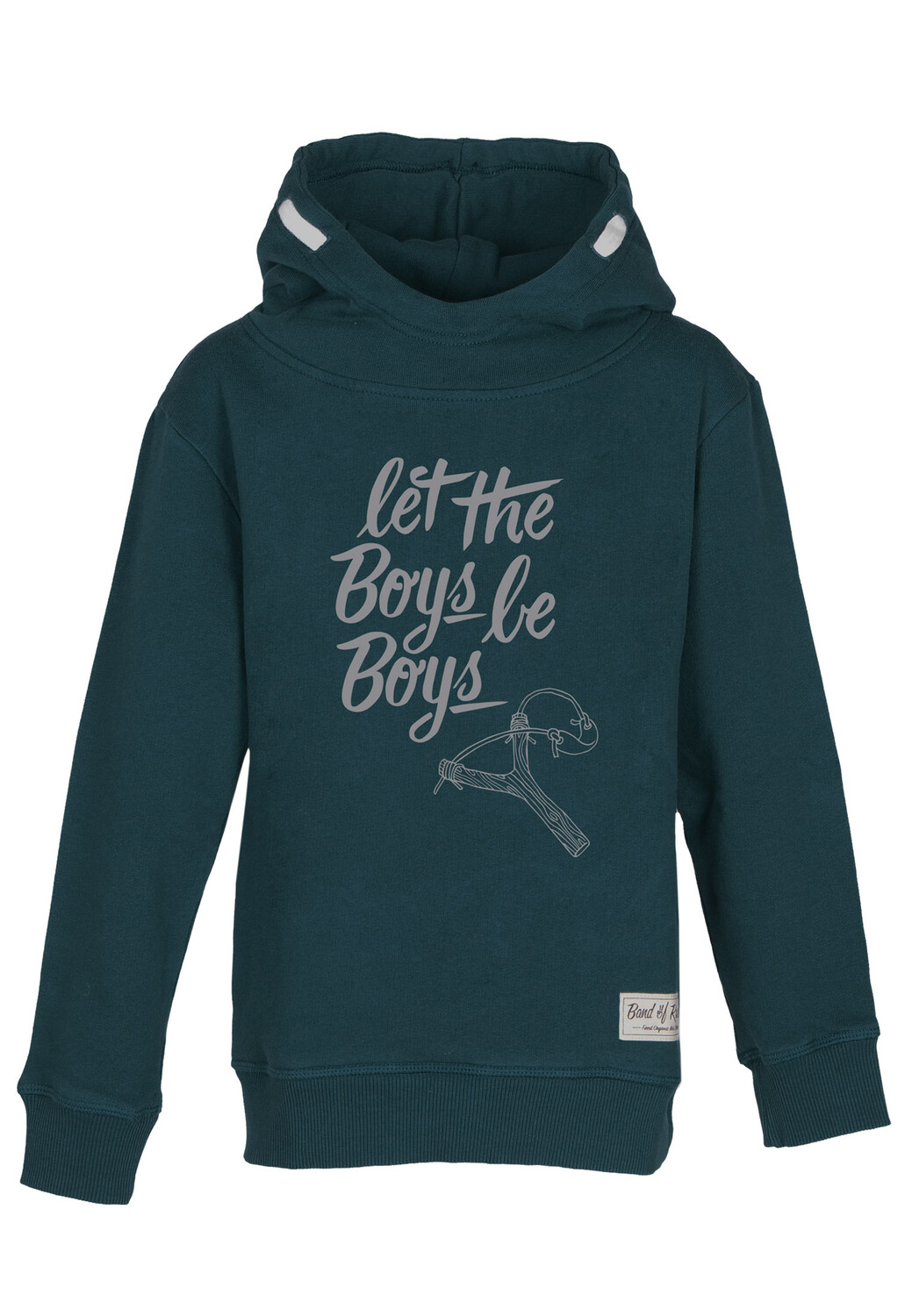 

Пуловер Band of Rascals Kapuzen Let The Boys Be Boys, бензиновый