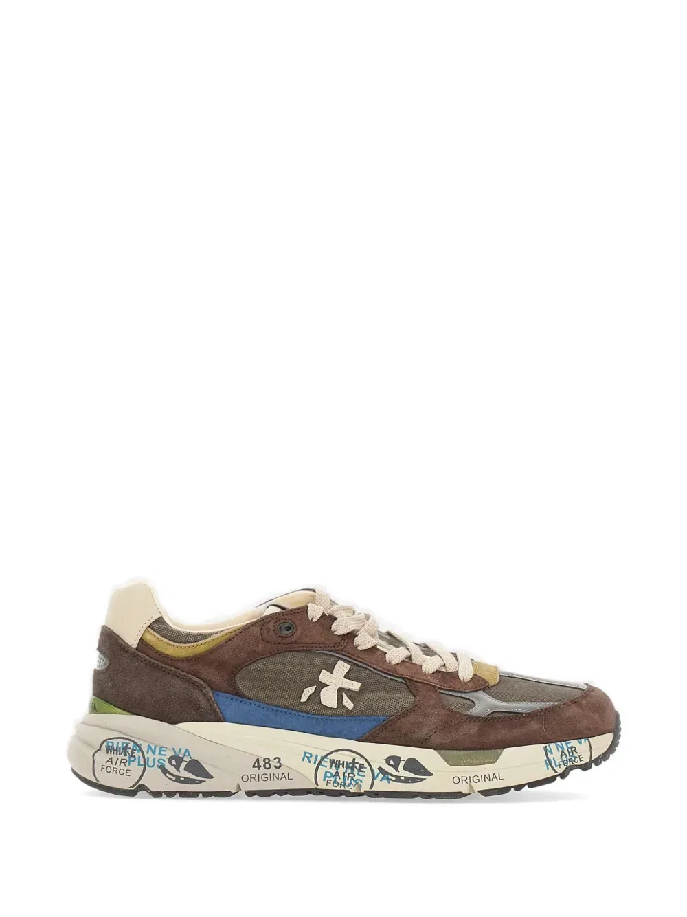 Кроссовки Mase 8022 Premiata, коричневый