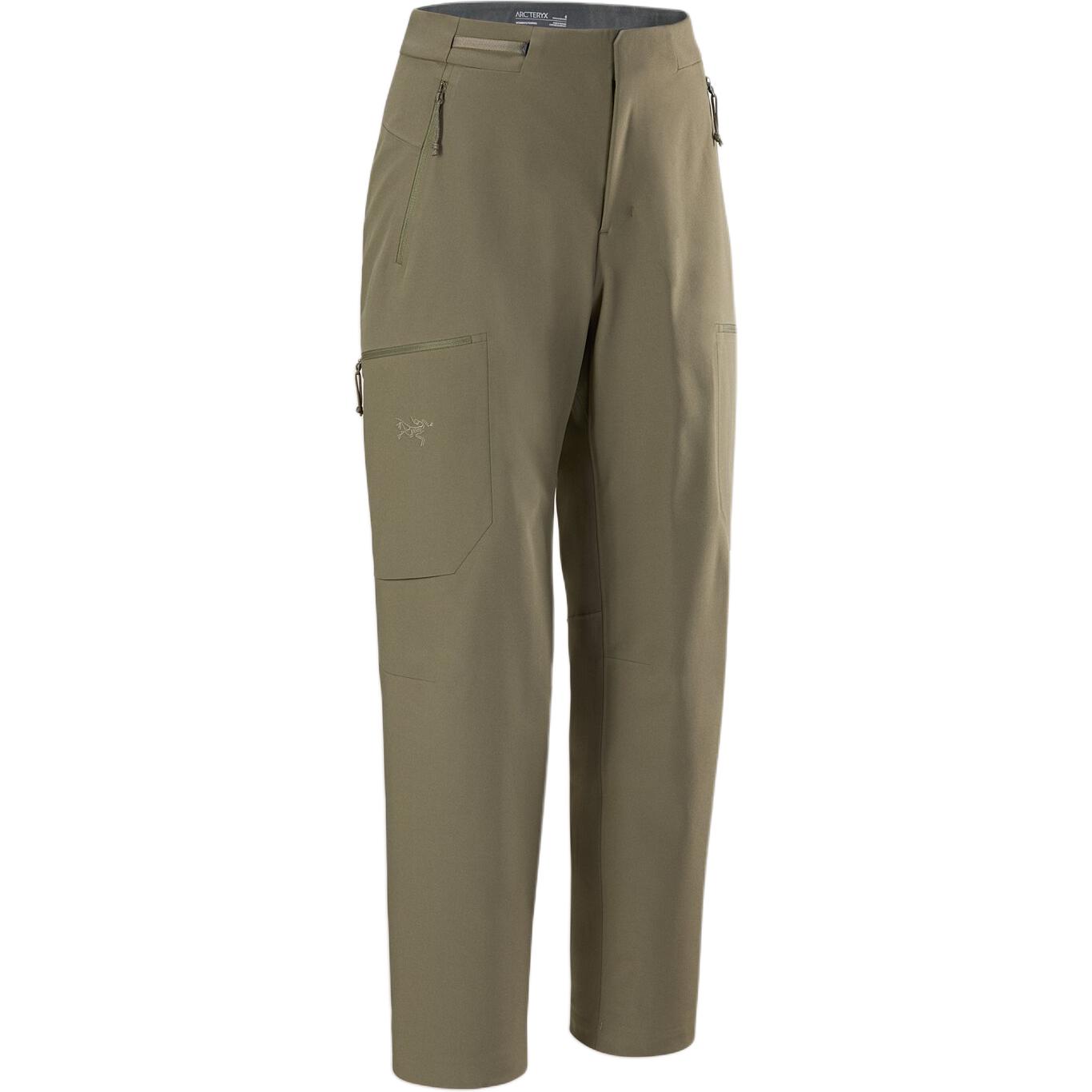 Женские ветрозащитные брюки GAMMA MX Arcteryx, цвет Vintage Green/Tatsu — фото 2
