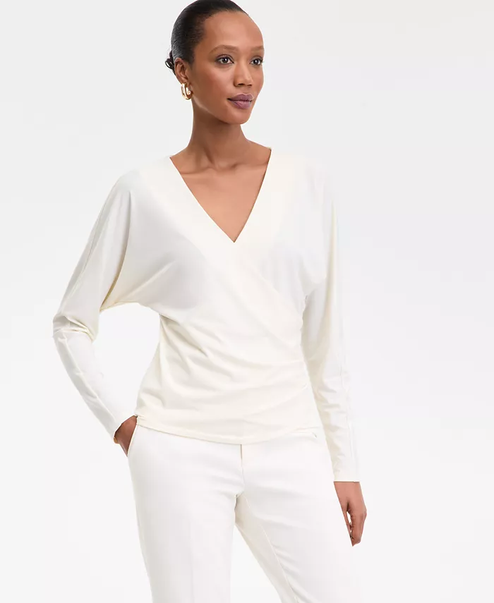 

Женский топ с рукавом долман I.N.C. International Concepts, загар/бежевый