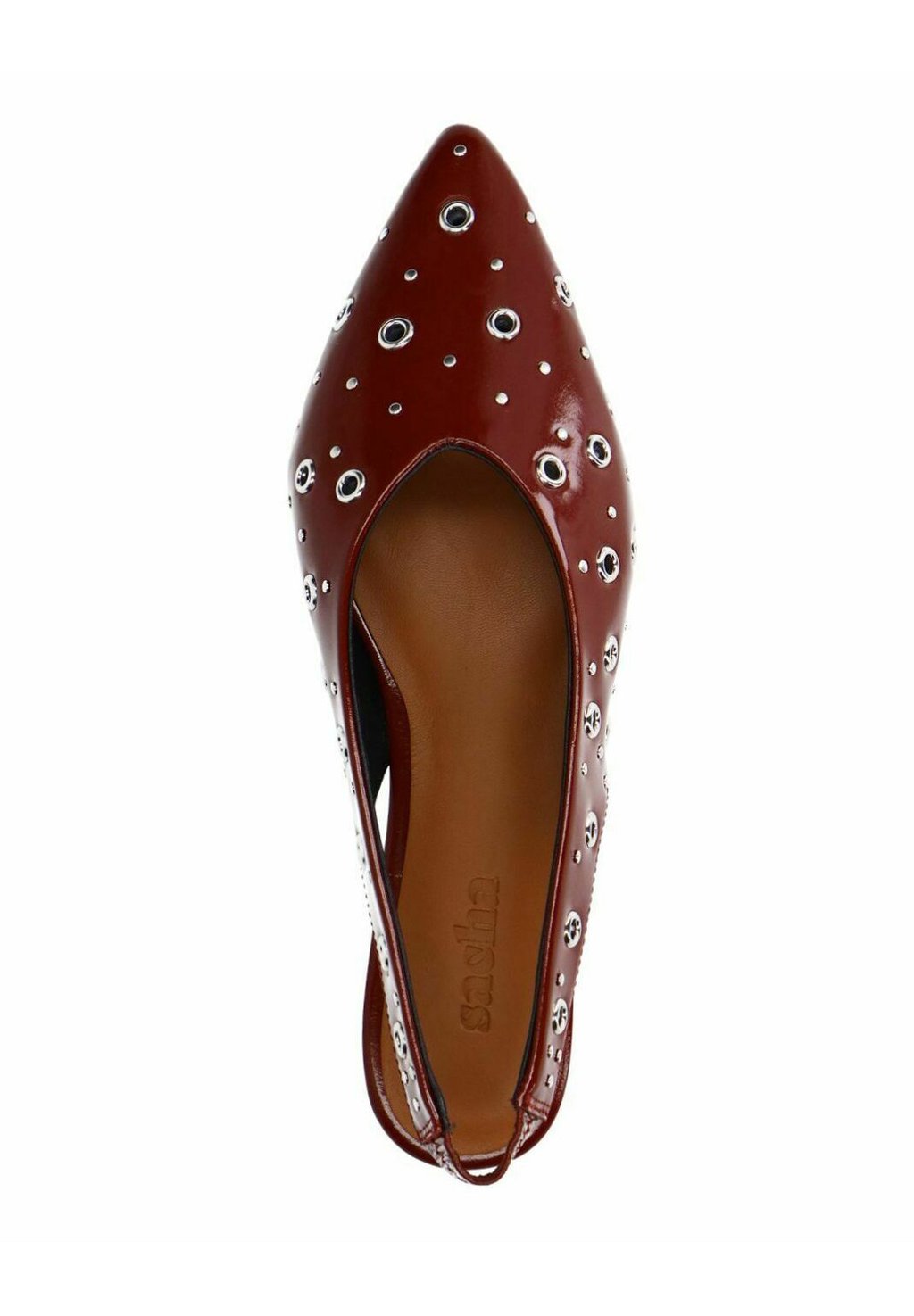 Туфли-лодочки с открытой пяткой SLINGBACKS MIT NIETEN sacha, красный — фото 3