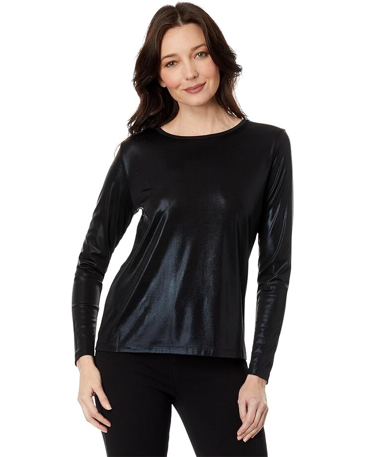 

Топ Elliott Lauren Glimmer Knit Long Sleeve Shimmer, цвет Lead