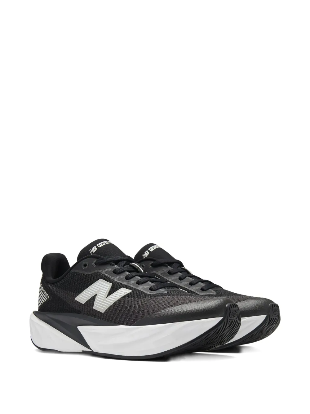 

Кроссовки fuelcell rebellace-up с логотипом New Balance Kids, черный