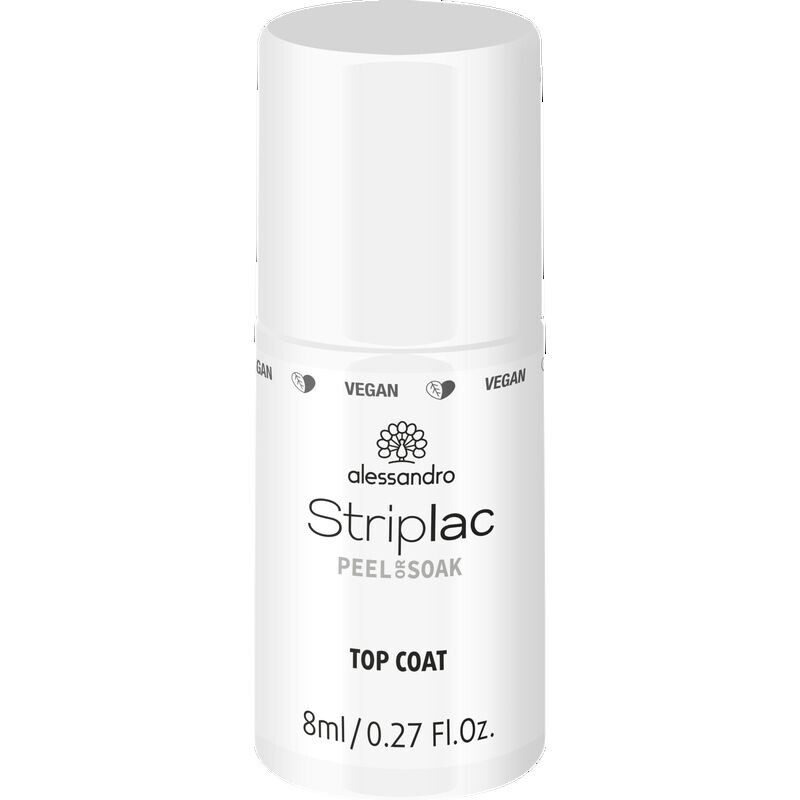 

STRIPLAC PEEL OR SOAK ВЕРХНЕЕ ПОКРЫТИЕ – ВЕГАНСКИЙ Alessandro, 8 ml