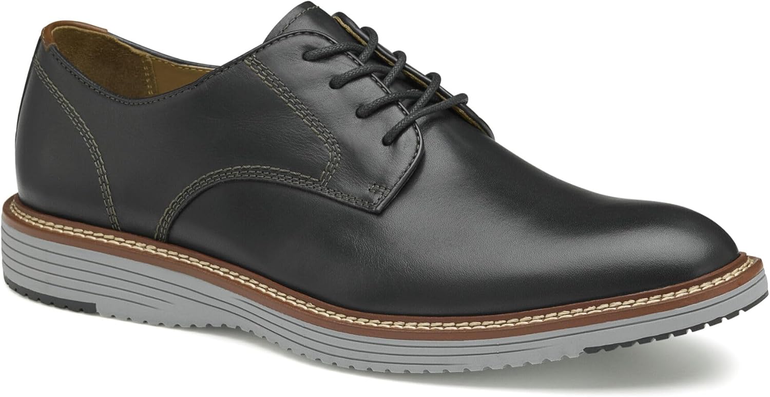 

Мужские оксфорды Johnston Murphy Upton с цельной носочной частью и шнуровкой Johnston & Murphy, черный