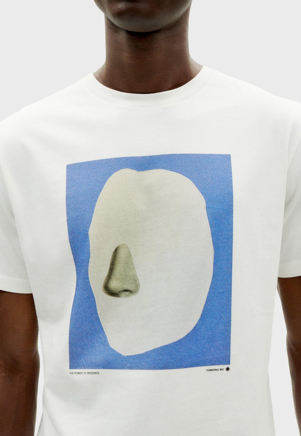 

Футболка с принтом THINKING MU T-SHIRT SENSE Thinking Mu, белый