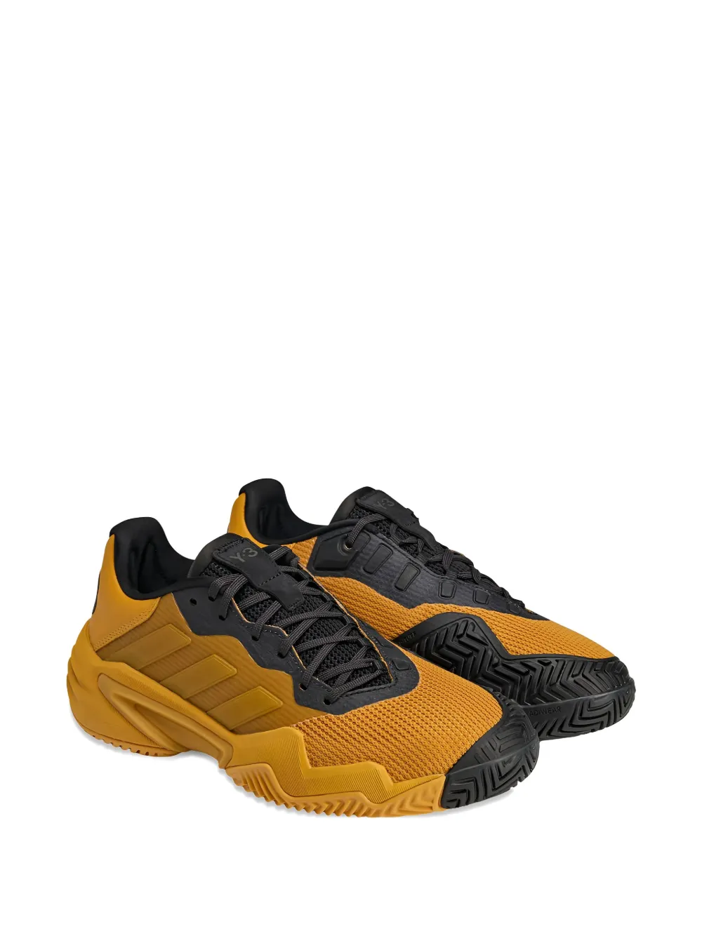 Кроссовки Y-3 Barricade Collegiate Gold/Black adidas, желтый — фото 2