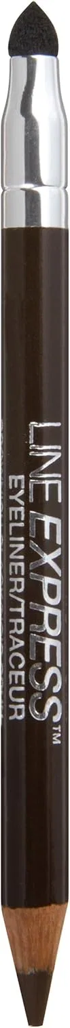 Подводка для глаз Maybelline Express Eyeliner, 1 шт, 1.36 г, коричнево-черный