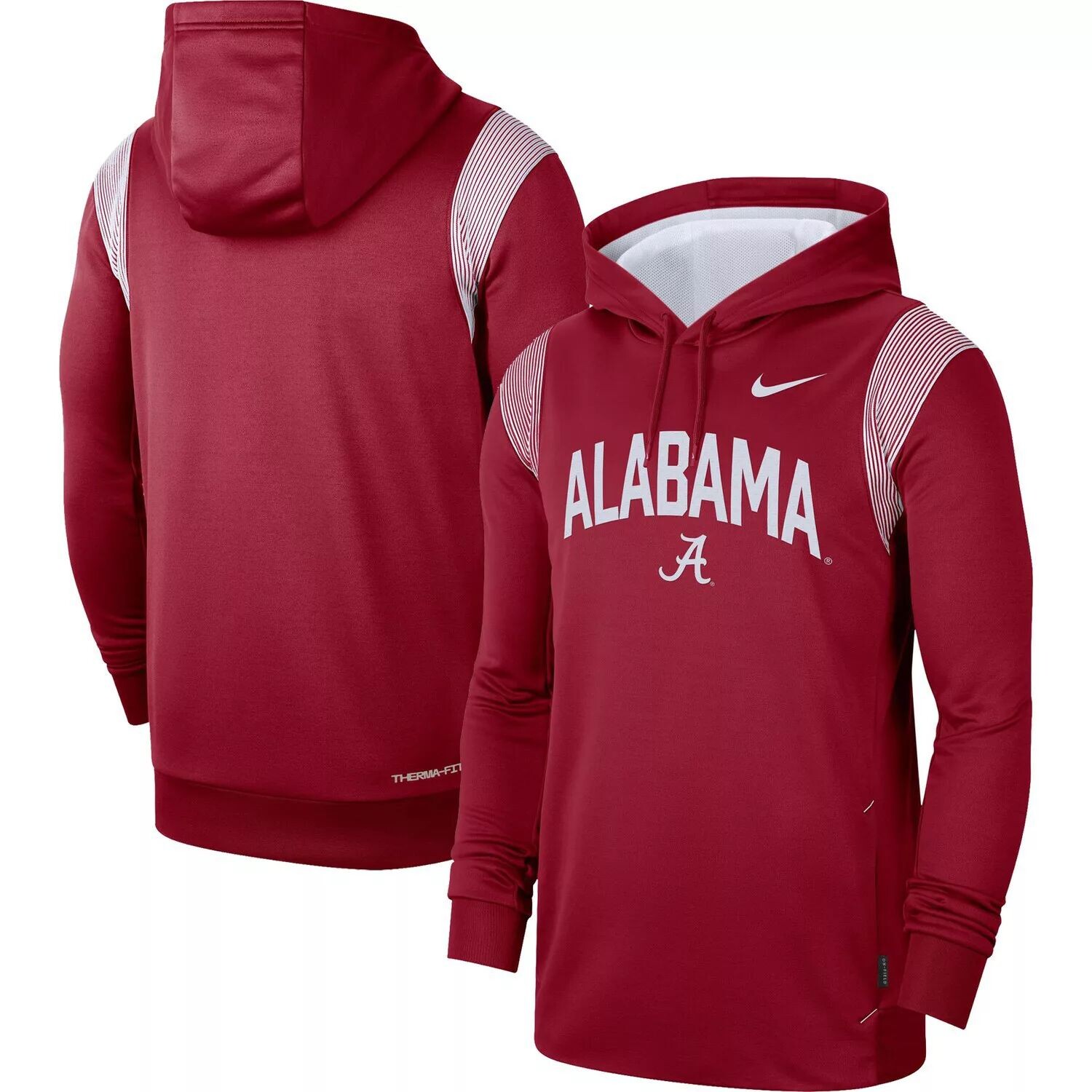 

Мужской пуловер с капюшоном Nike Crimson Alabama Crimson Tide 2022 Game Day Sideline Performance