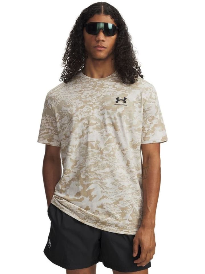 

Спортивная футболка ABC Camo T-Shirt коричневого цвета Under Armour