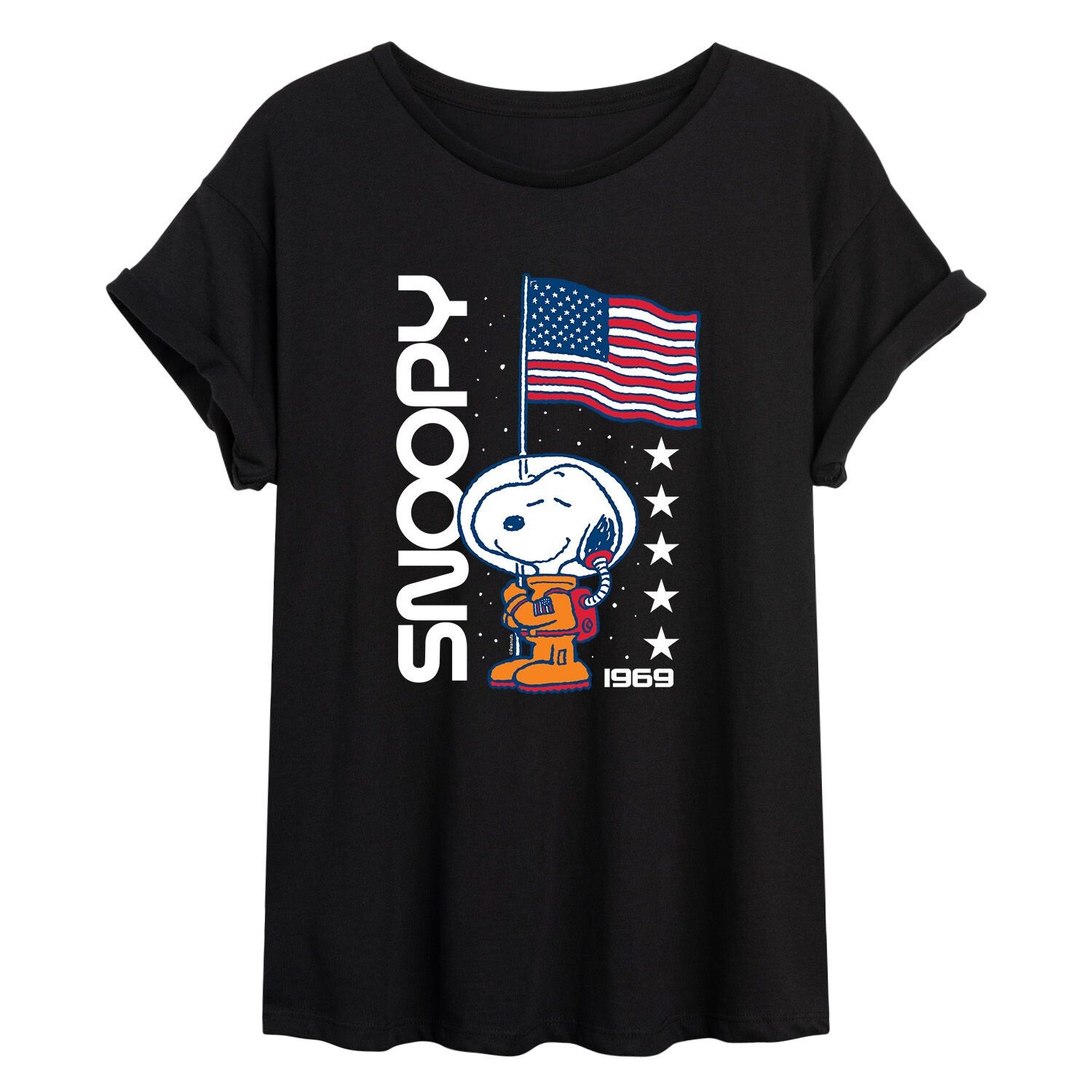 

Детская струящаяся футболка с флагом Peanuts Snoopy Licensed Character