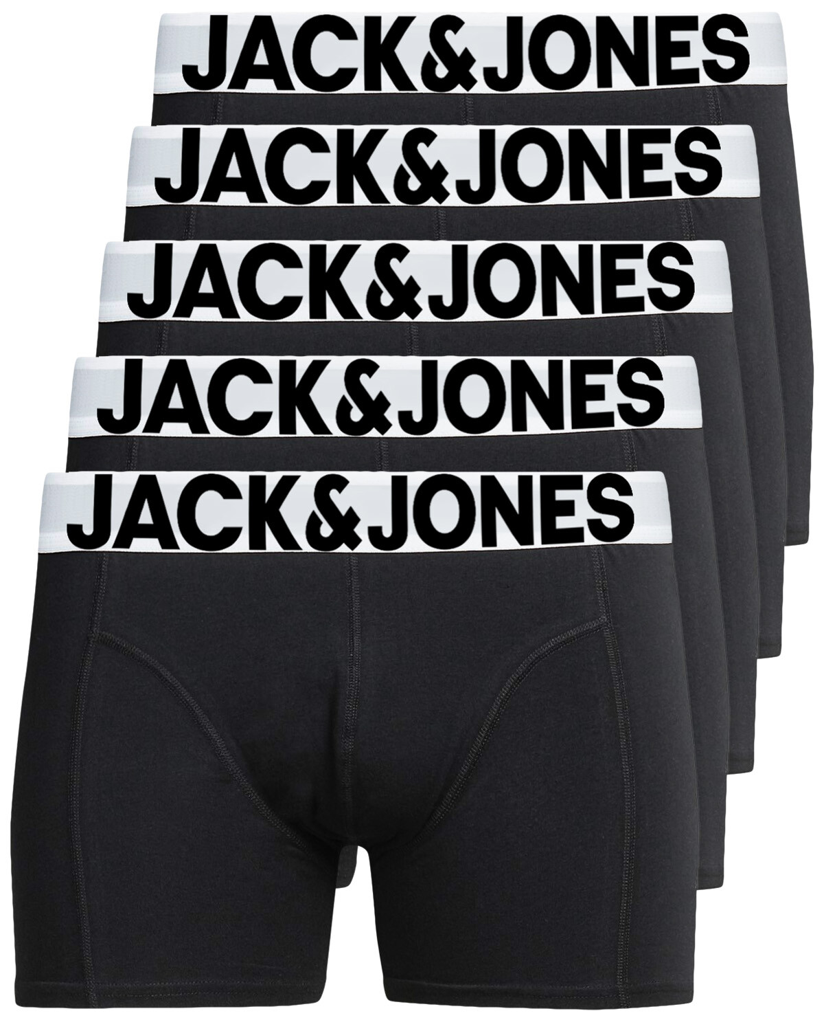 

Боксеры Jack & Jones 5er-Set Unterhosen Panties, черный