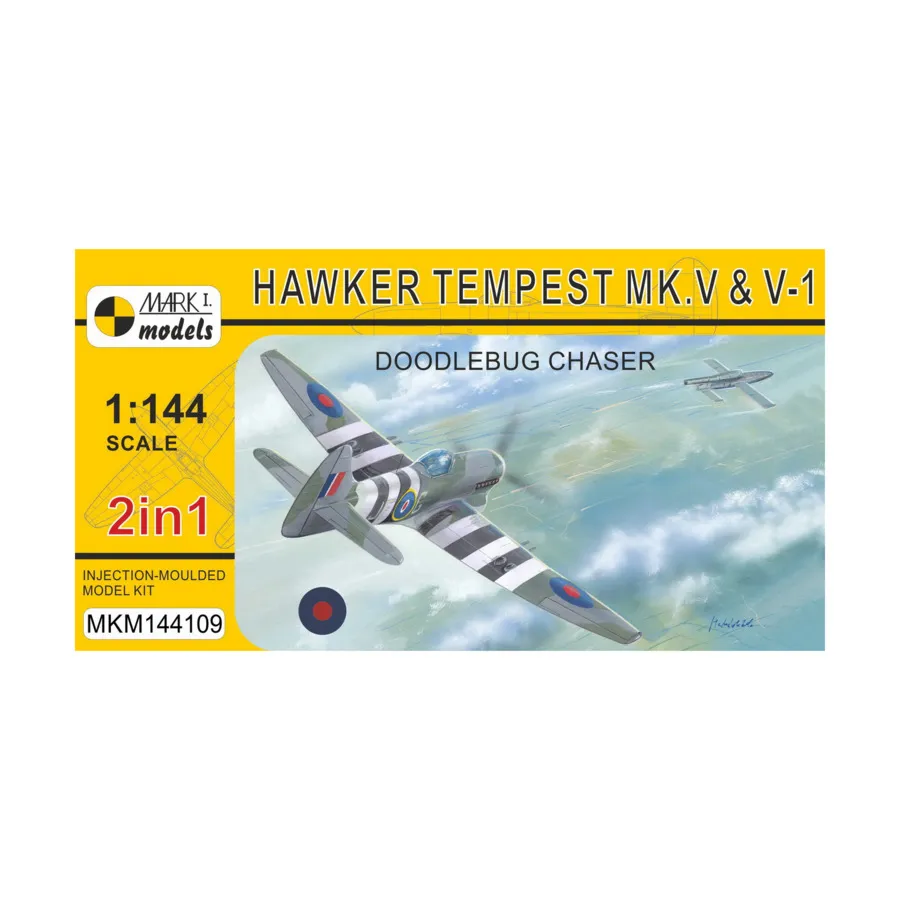 

Hawker Tempest Mk V/Mk V-1 (2-в-1), Aircraft Models (1:144) (Mark I Models)