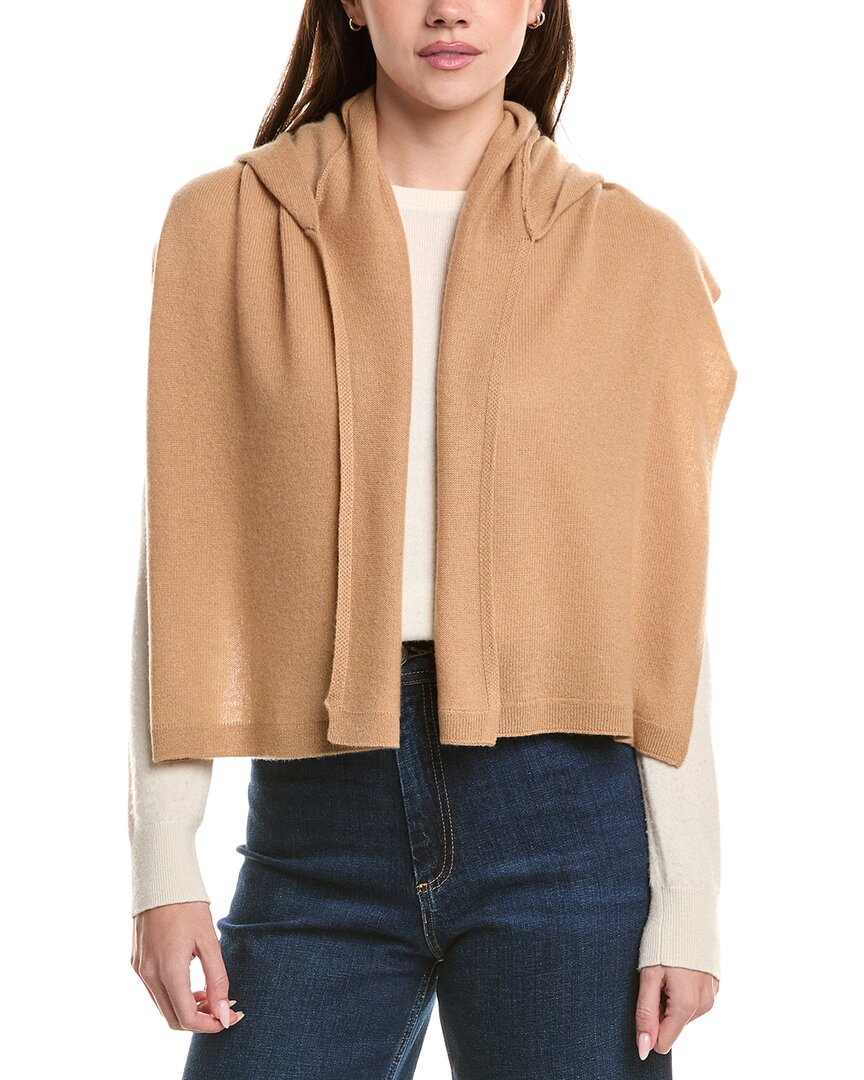 

Кашемировая балаклава с шарфом Hannah Rose Hannah Rose, коричневый