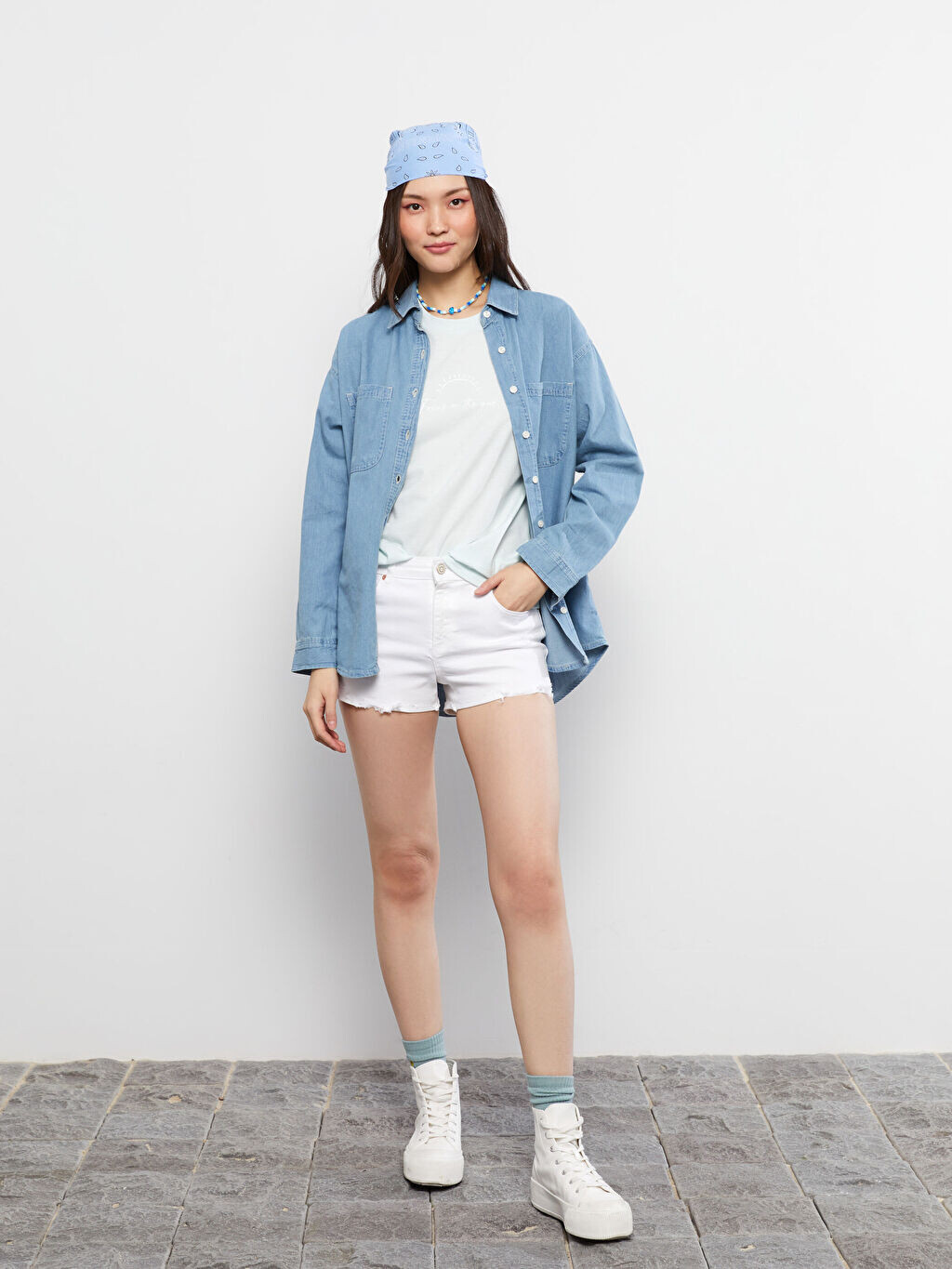 

Женские облегающие джинсы Rodeo прямого кроя с карманами и деталями LCW Jeans