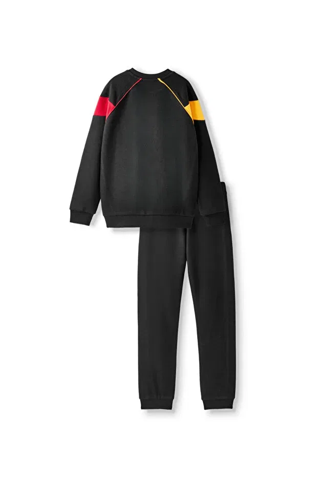 Детский комплект для девочек с принтом Galatasaray kids set c252088 Gsstore, Black — фото 2