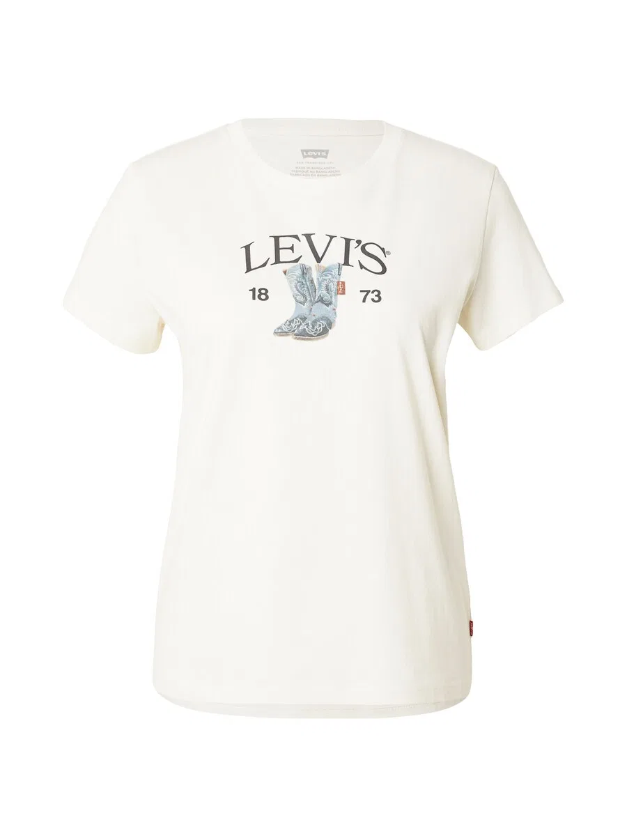 Футболка LEVI'S THE PERFECT белого цвета