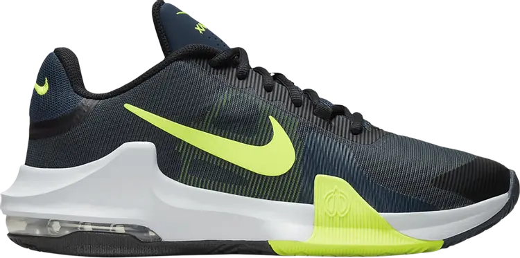 

Кроссовки Nike Air Max Impact 4 'Armory Navy Volt', черный