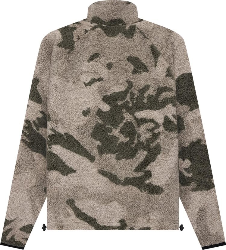 Куртка Fear of God Essentials Polar Fleece Full Zip Jacket 'Camo', разноцветный — фото 3