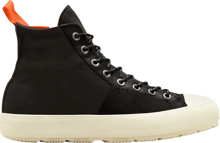 

Кроссовки Converse Chuck 70 Explore High WP Cold Fusion - Black Bold Mandarin, черный