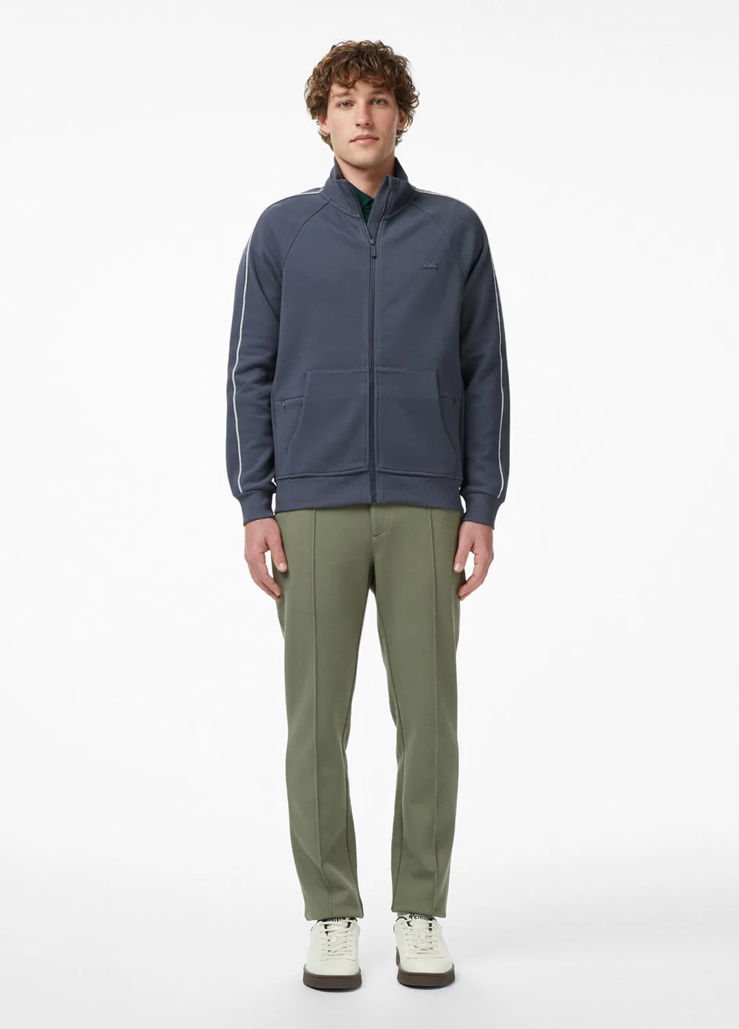 Штаны Lacoste Regular Fit, Haki-BMY