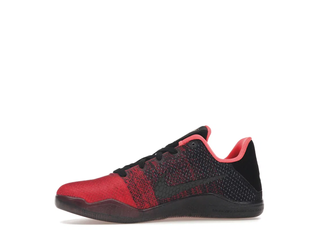 Детские кроссовки для баскетбола Nike Kobe 11, University Red/Metallic Gold-Black-Bright Crimson — фото 3
