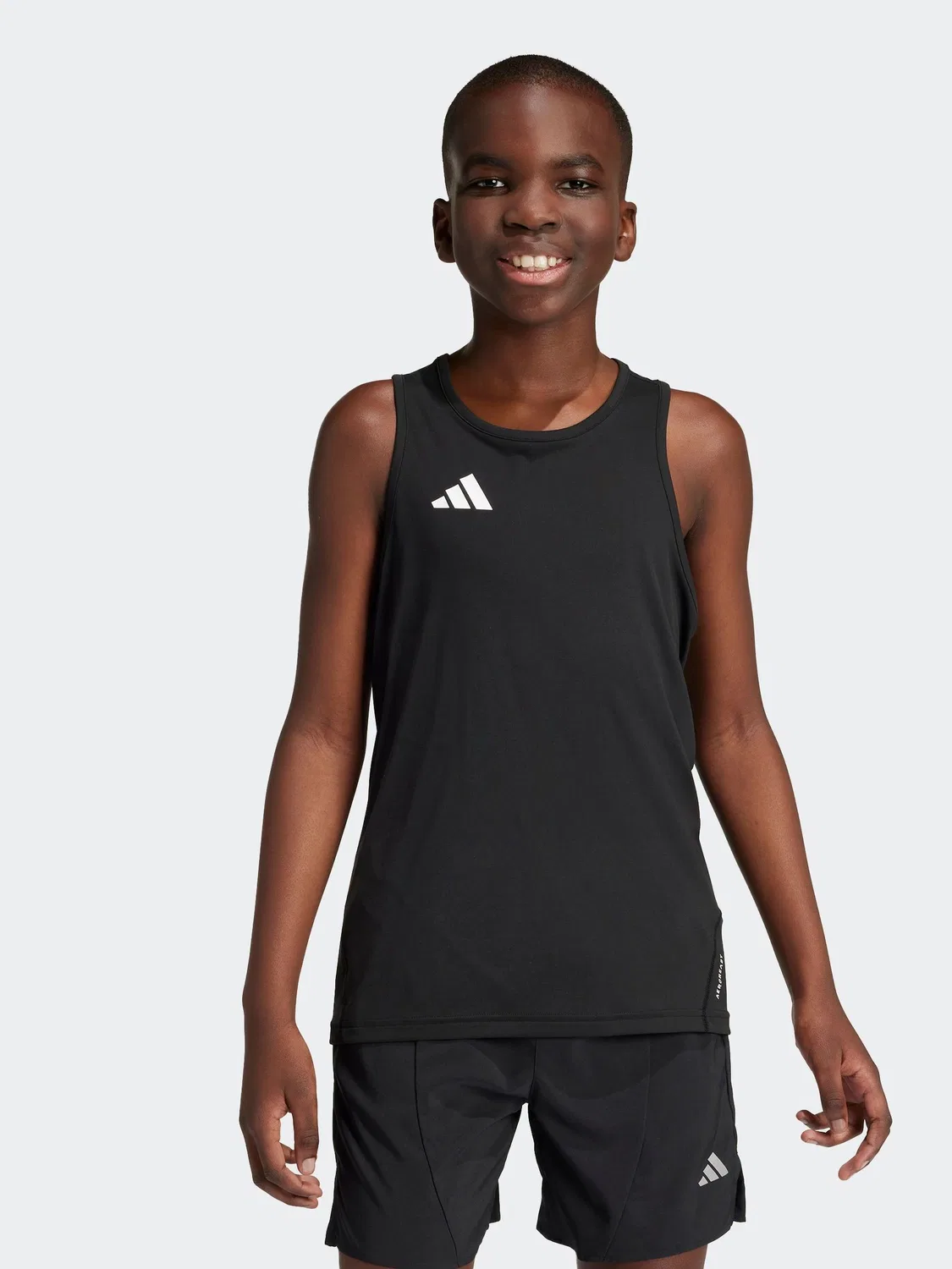 Майка для мальчиков Team Kids Tank Top adidas, черный
