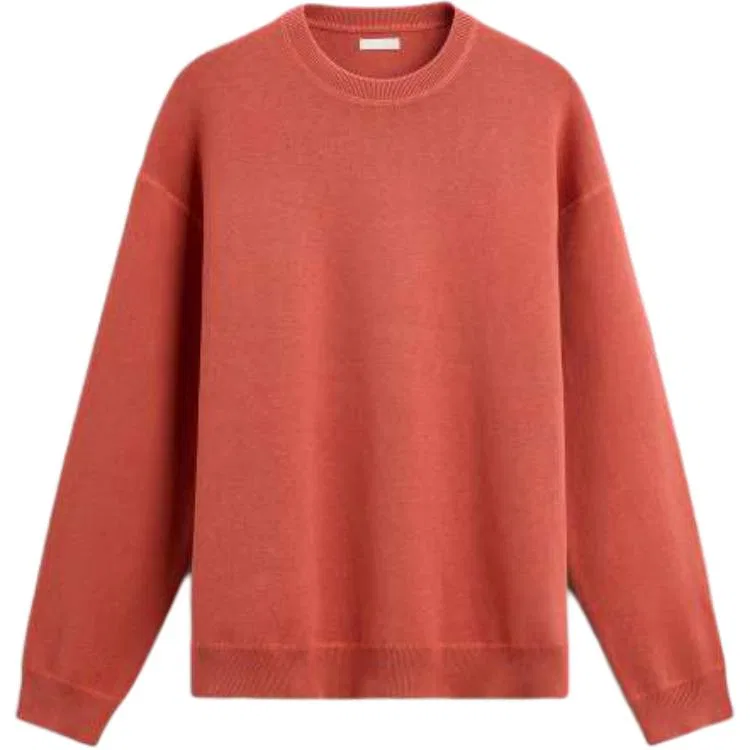 Мужской джемпер с круглым вырезом Light Red ZARA, Light Red