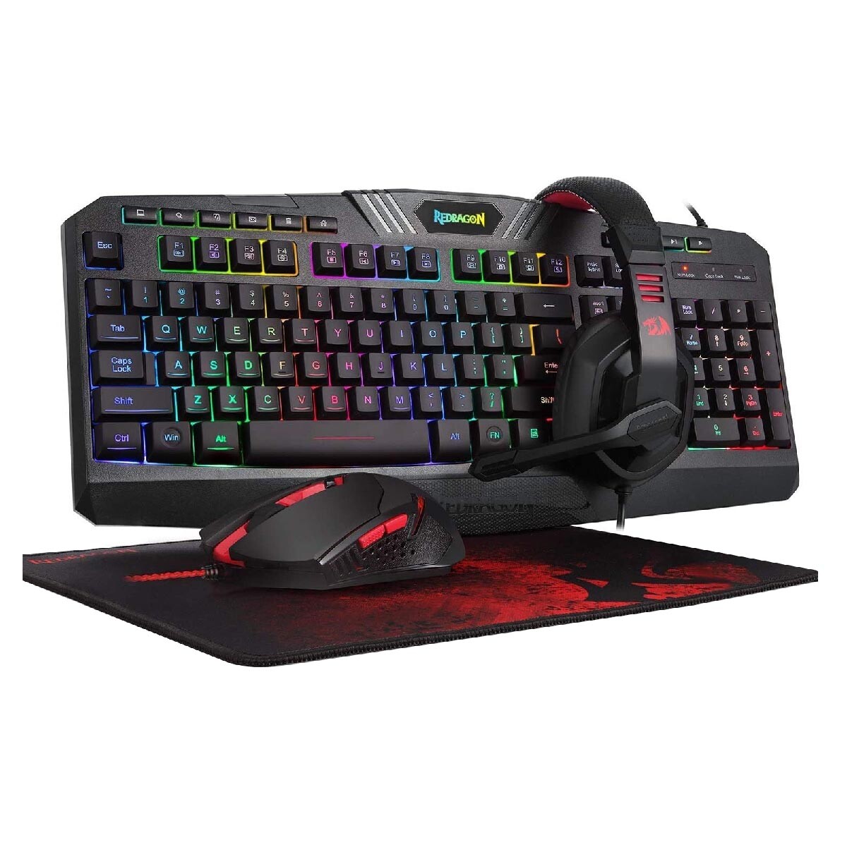 

Игровой комплект Redragon 4in1 Combo S101-BA-2