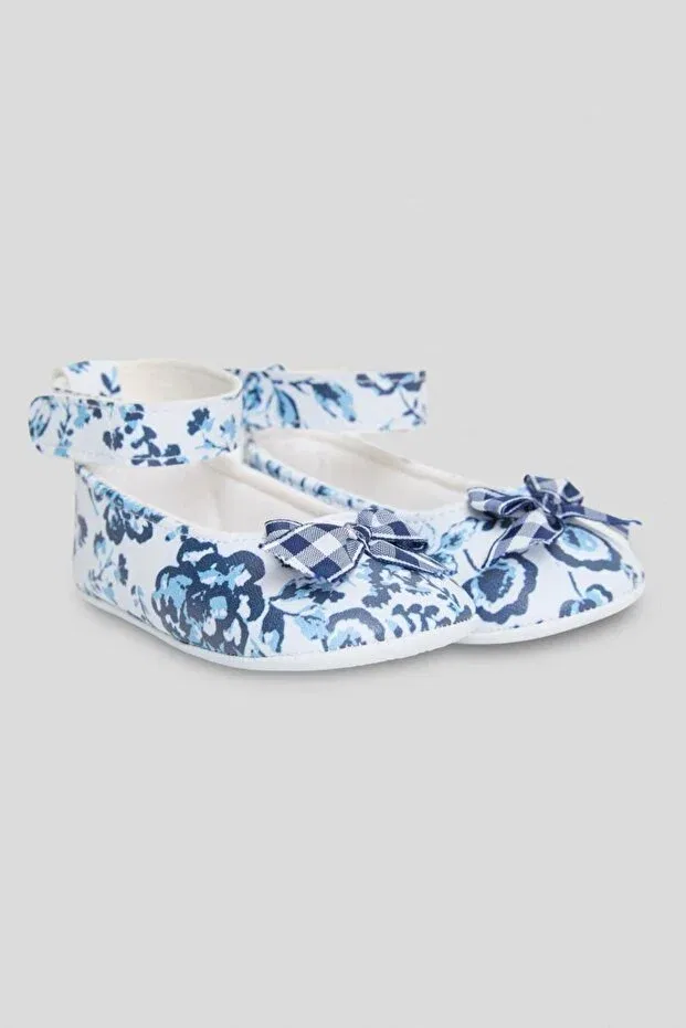 Детские пинетки для девочек с узором Gb Baby, Patterned — фото 2
