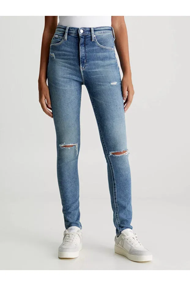 Женские джинсы прямого кроя Calvin Klein, Blue1