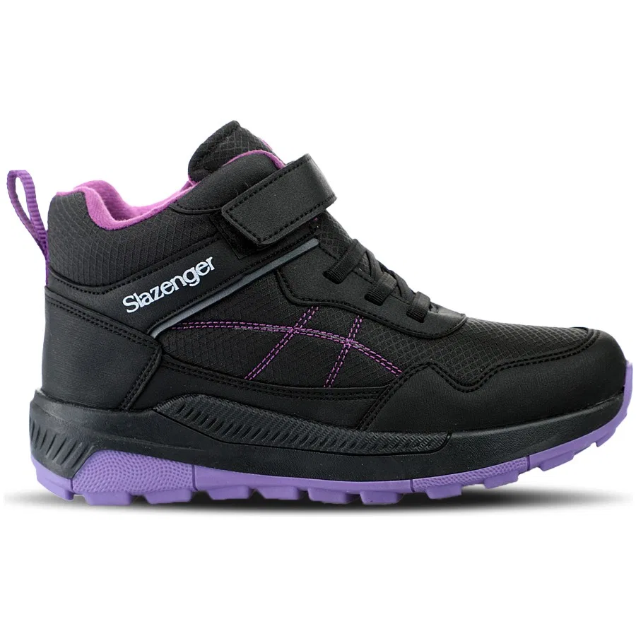 Ботинки для девочек с шнуровкой, модель KETI I, Slazenger, Черный