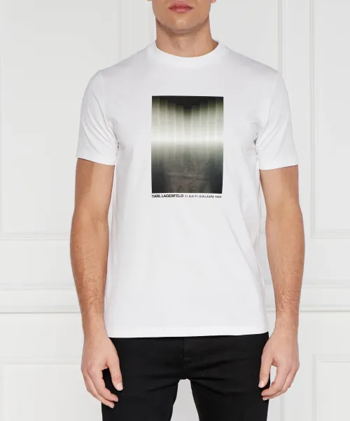 

Футболка Regular fit Karl Lagerfeld, белый