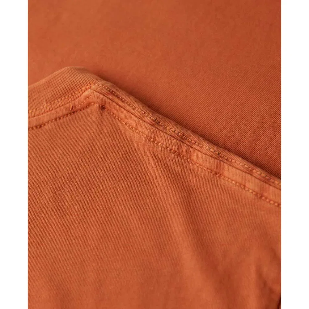 Футболка с карманом Essential Washed Superdry, оранжевый — фото 3