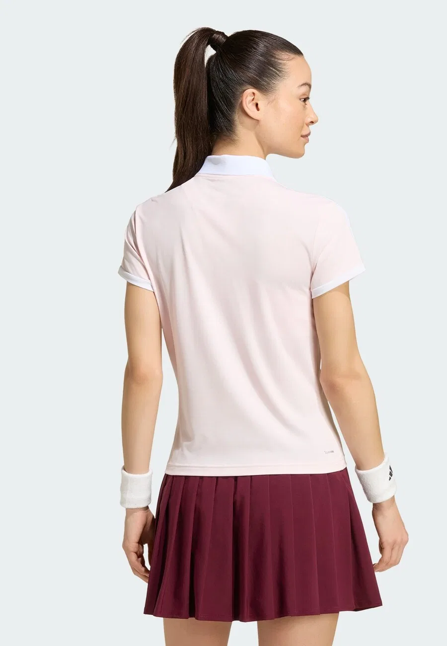 Футболка ADIDAS PERFORMANCE Performance Shirt 'Classics' пастельно-розового цвета — фото 3